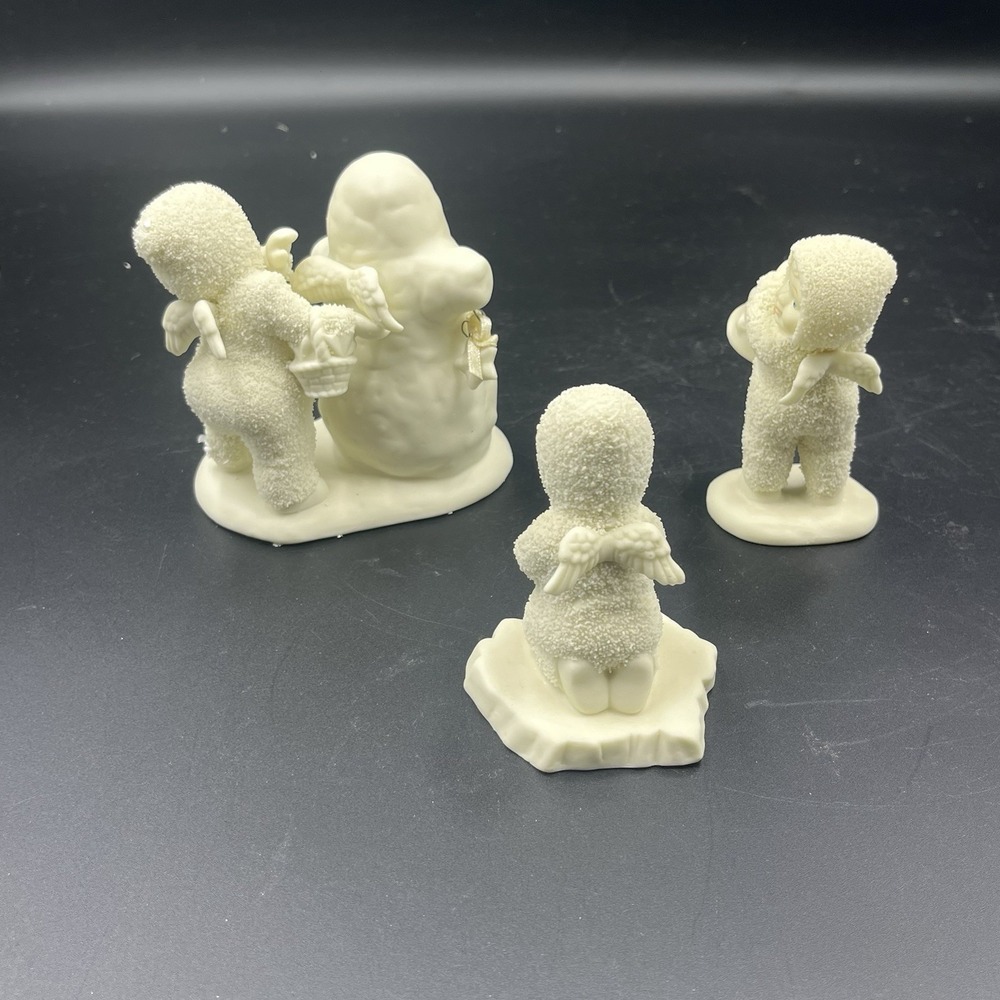 Vintage Snowbabies Lot of 3‎ with Original Boxes - Picture 2 of 16